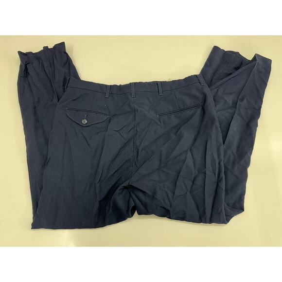 Hagger Mens Dress Pants Size 36x30 Navy Blue - Picture 9 of 15